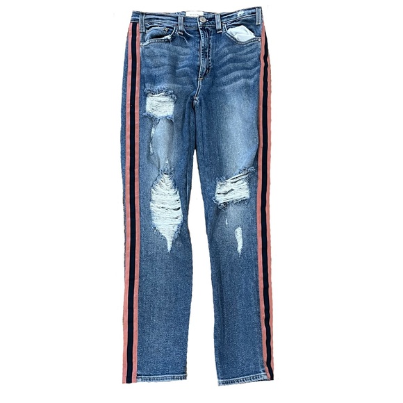 Anthropologie Mcguire Ibiza Distressed High-Rise Skinny Jeans - Picture 1 of 5